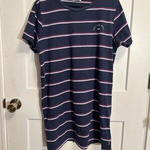 Vans Striped T-Shirt Dress